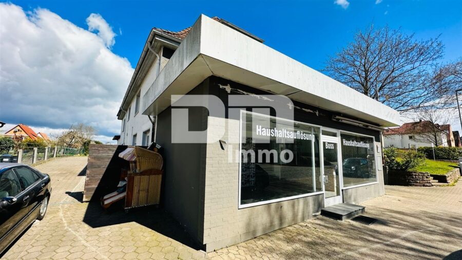 (R)eserviert!!!Schönes Wohn- Gewerbeensemble mit 2 Wohnungen, Laden, Dachterrasse - Titel / Frontansicht